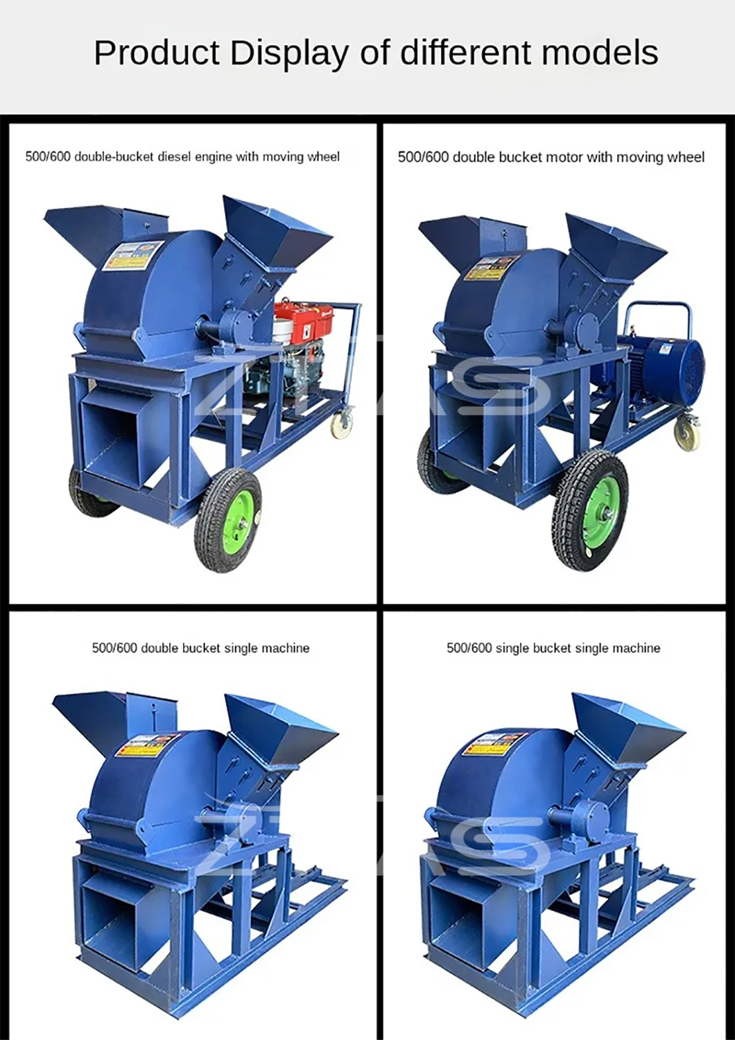 Wood Pulverizer Root Crushing Wood Pulverizer Factory Supply