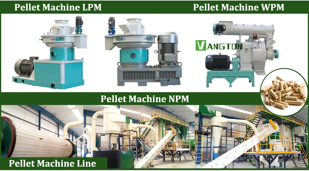 CE Wood Fuel Pellet Making Machine / Biomass Pellet Mill Straw Pellet Machine Production Line 380V 400V 415V