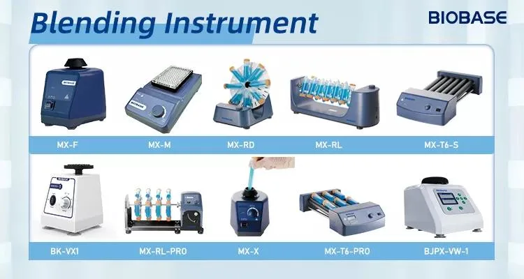 Biobase China Laboratory Microplate Mixer Mx-M Mixing Equipment