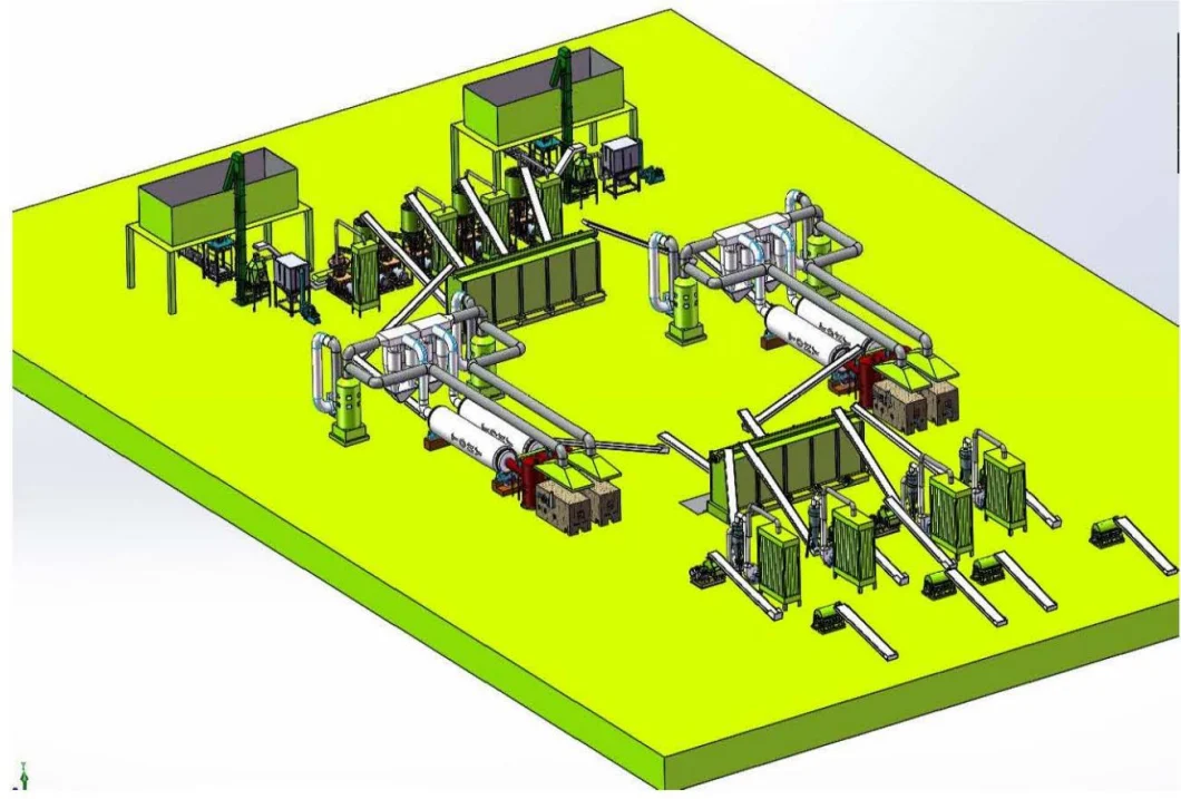 2022 Hot Sell Biomass Sawdust Pellet Making Line for Fuels Production