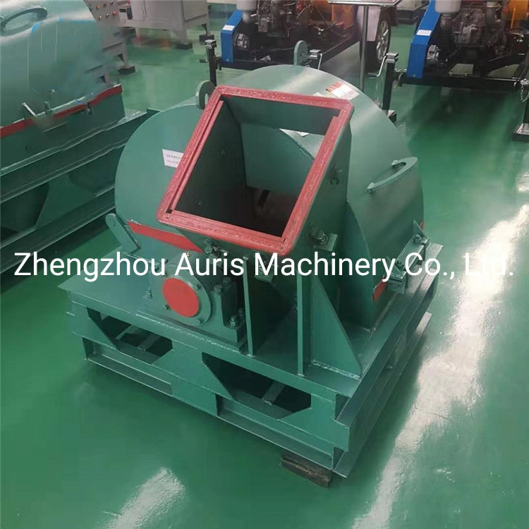 Industrial Mobile Diesel Wood Chipper Shredder Sawdust Waste Wood Board Pallet Crusher Machine Wood Pulverizer