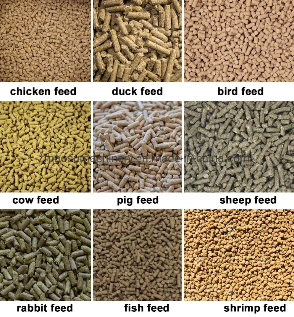 Small Scale Complete Livestock Animal Pig Cattle Feed Production Making Plant